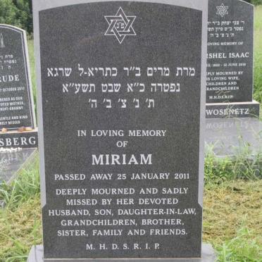 MINSTER Miriam -2011