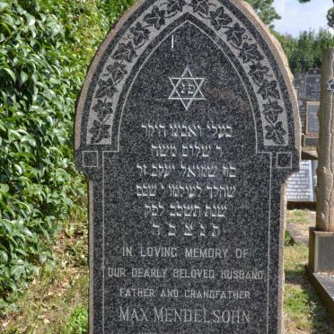 MENDELSOHN Max -1962