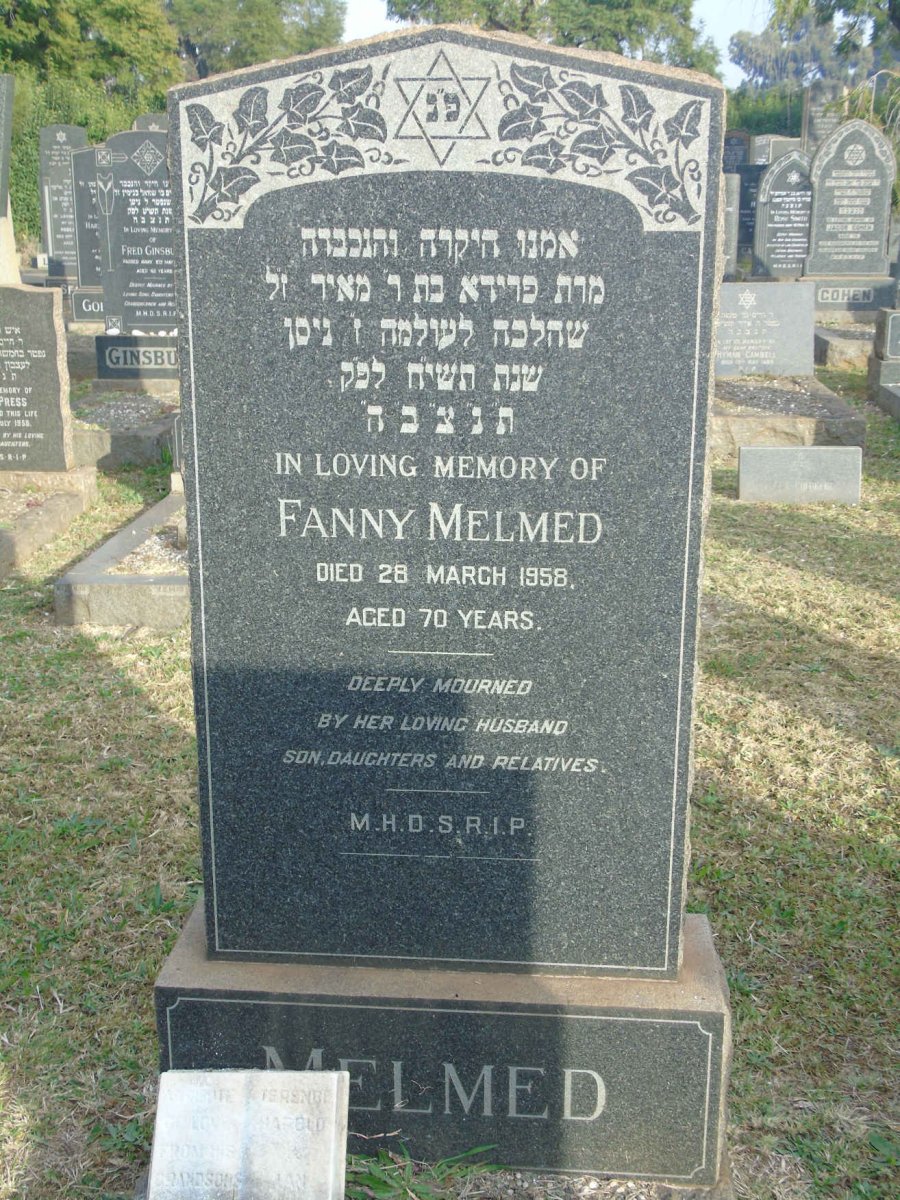 MELMED Fanny -1958