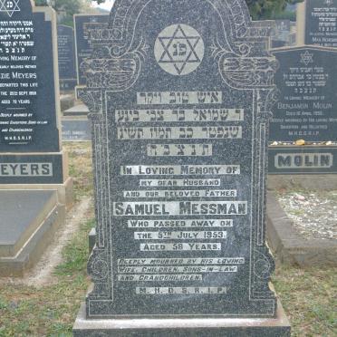 MESSMAN Samuel -1953
