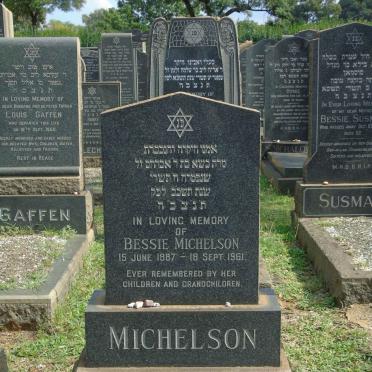 MICHELSON Bessie 1887-1961