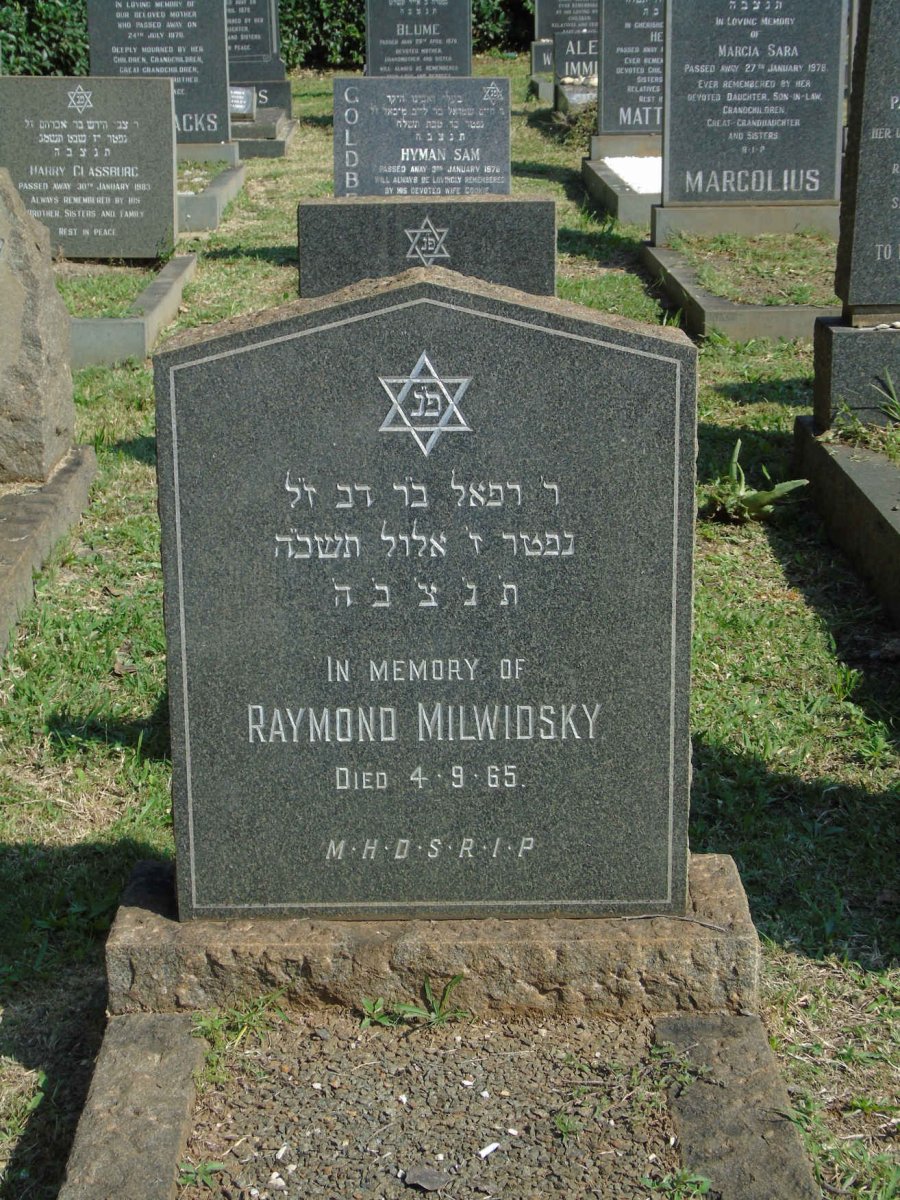 MILWIDSKY Raymond -1965
