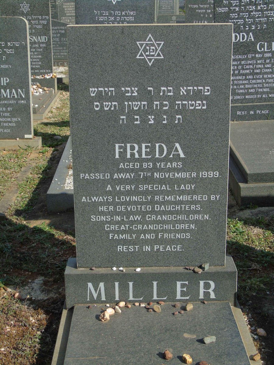 MILLER Freda -1999