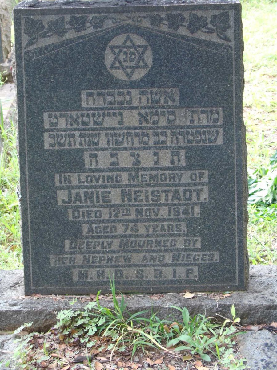 NEISTADT Janie -1941