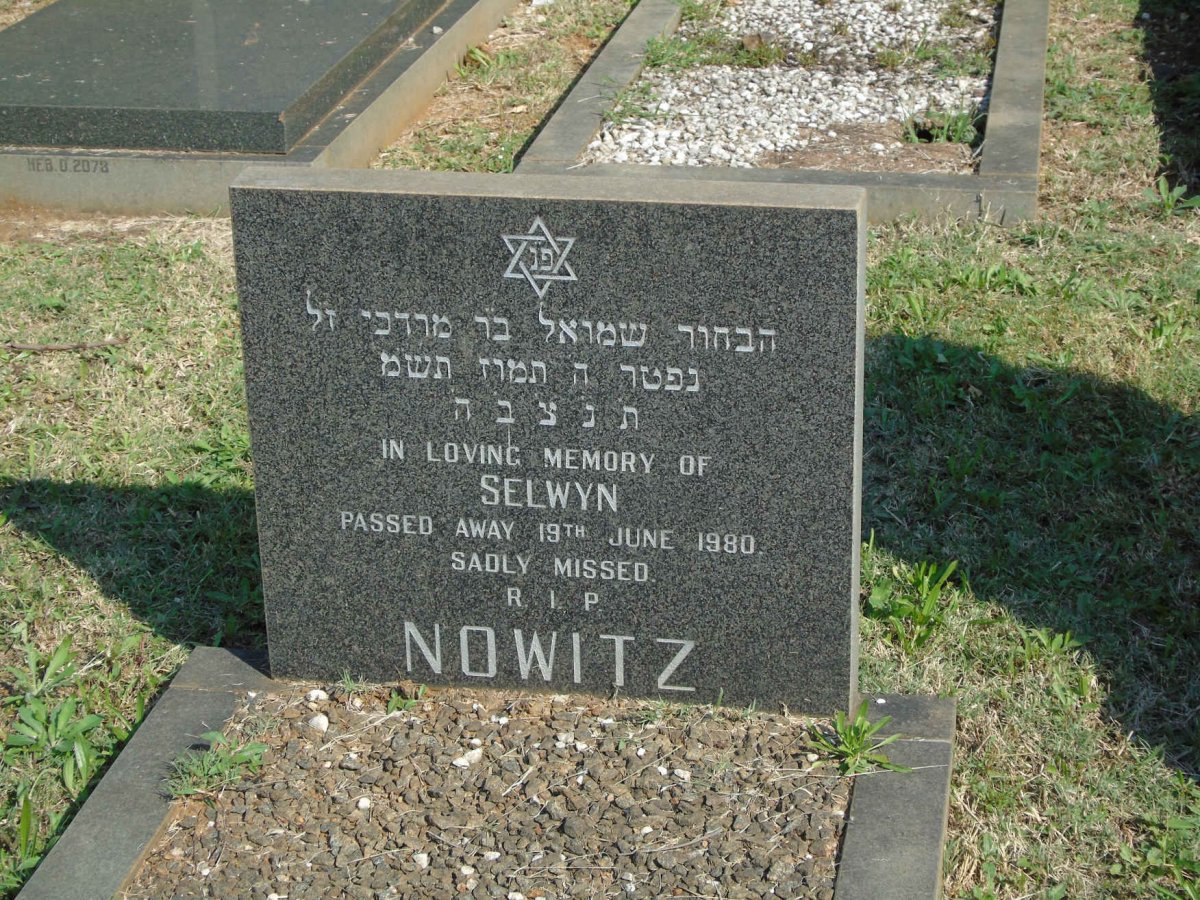 NOWITZ Selwyn -1980