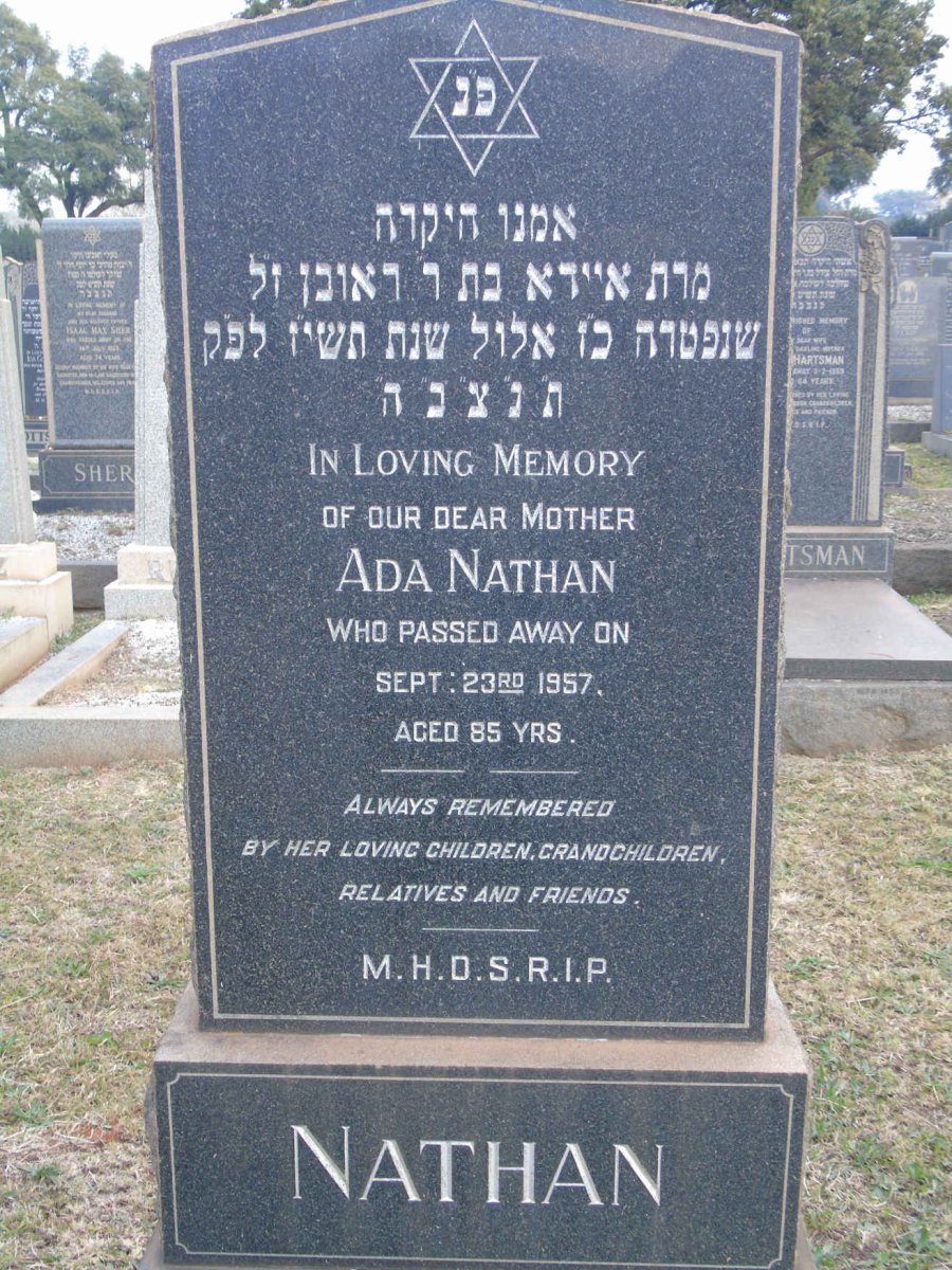 NATHAN Ada -1957