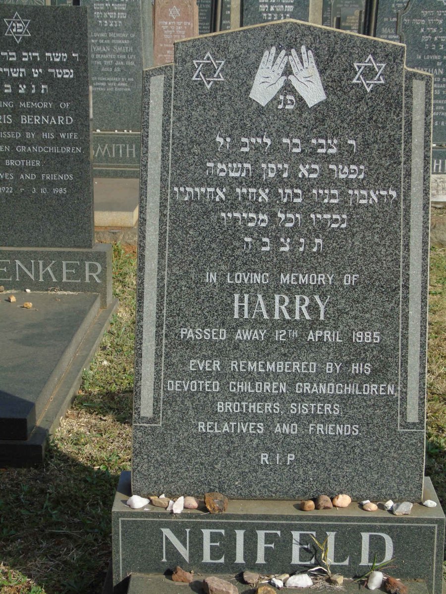 NEIFELD Harry -1985