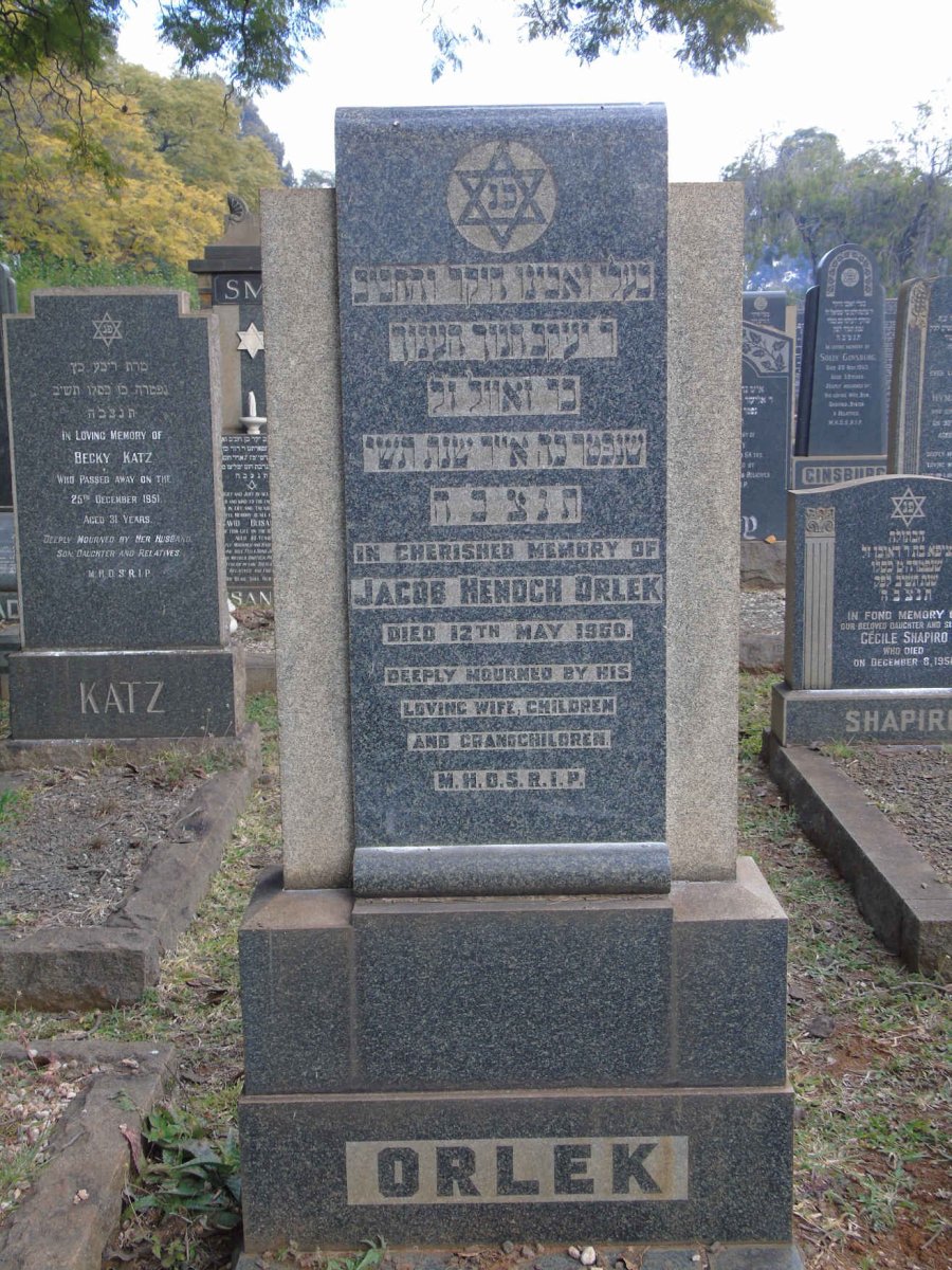 ORLEK Jacob Hendch -1950