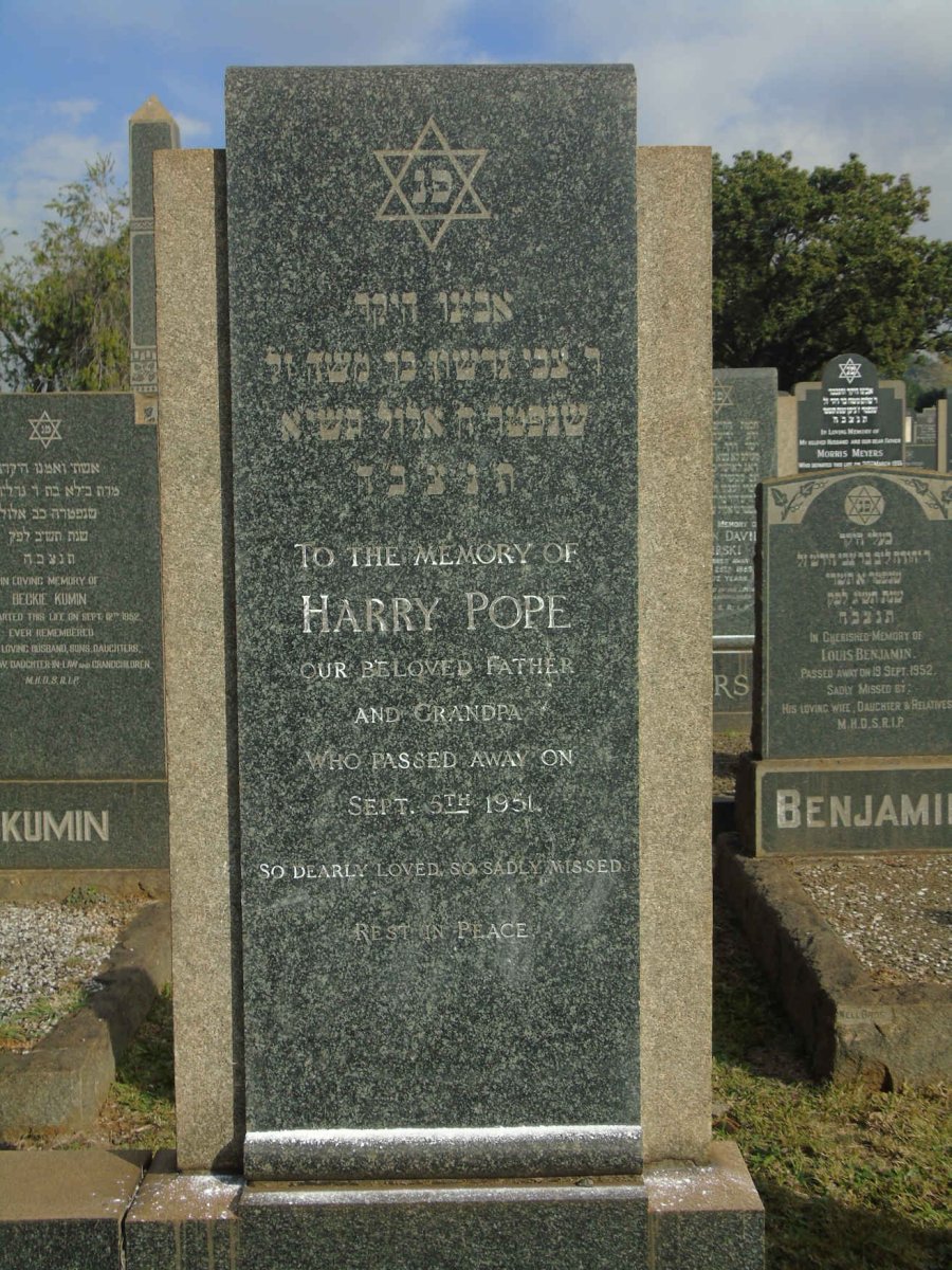 POPE Harry -1951