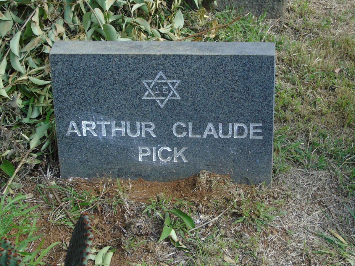 PICK Arthur Claude