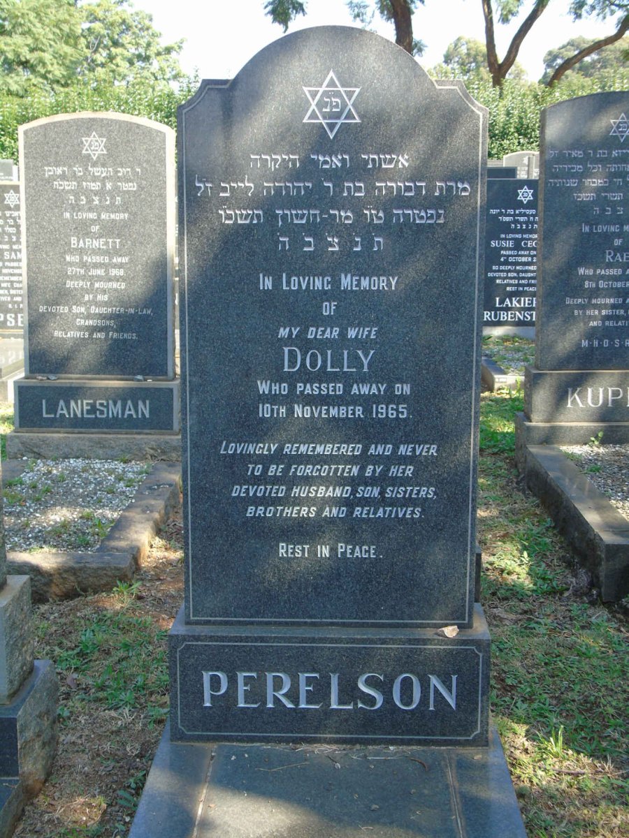 PERELSON Dolly -1965