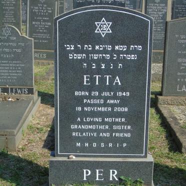 PER Etta 1949-2008