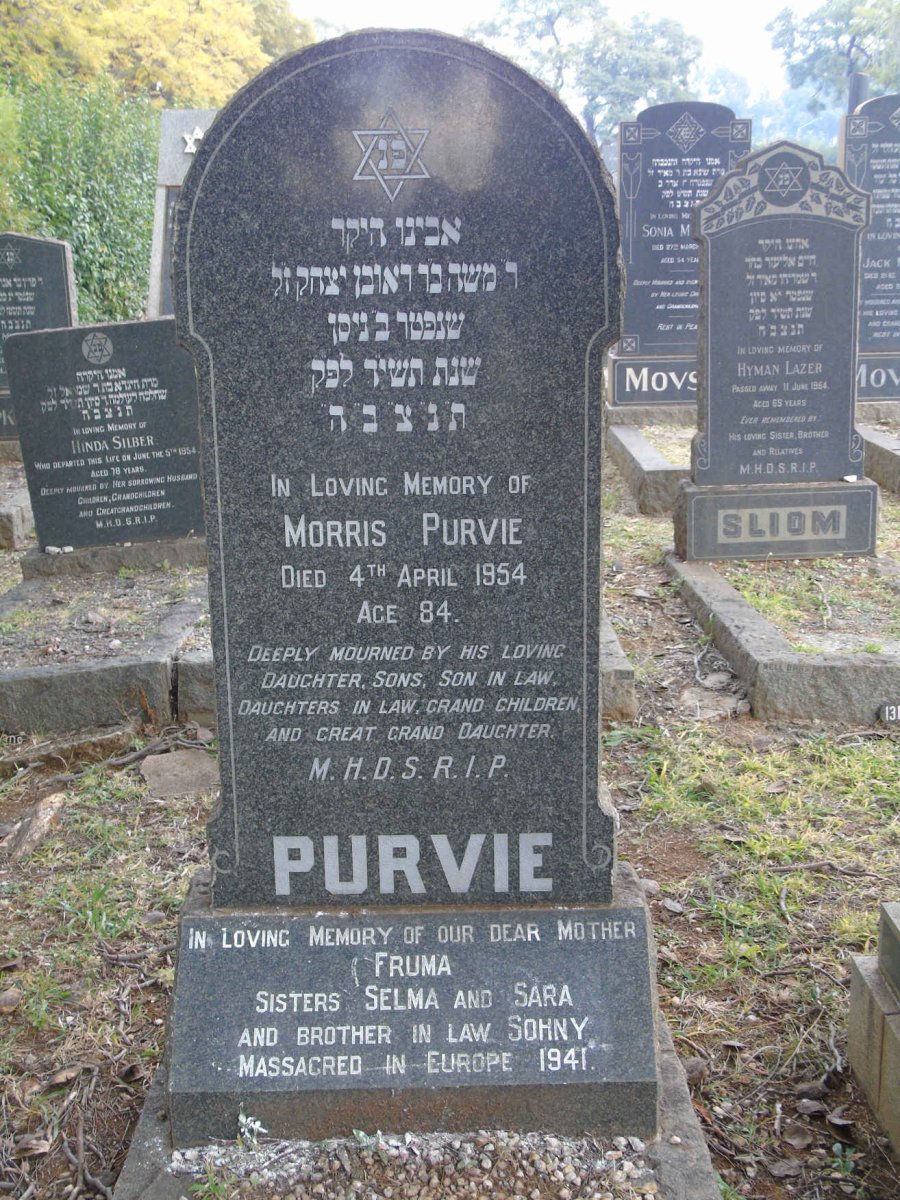 PURVIE Morris -1954