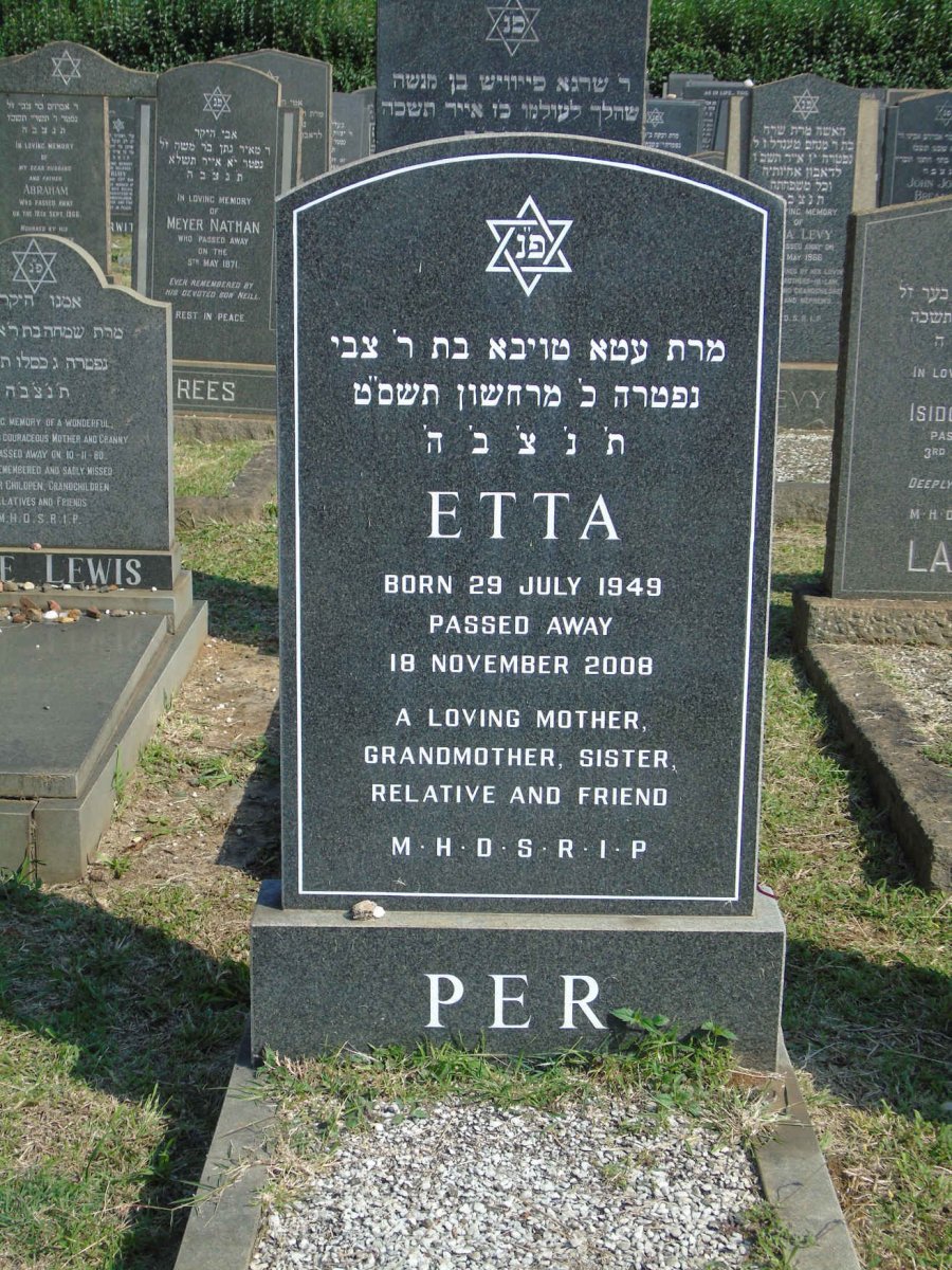 PER Etta 1949-2008