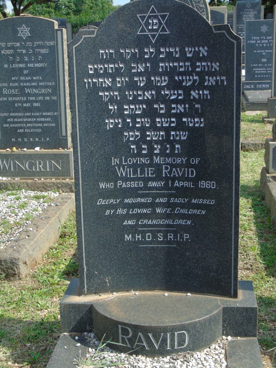 RAVID Willie -1960
