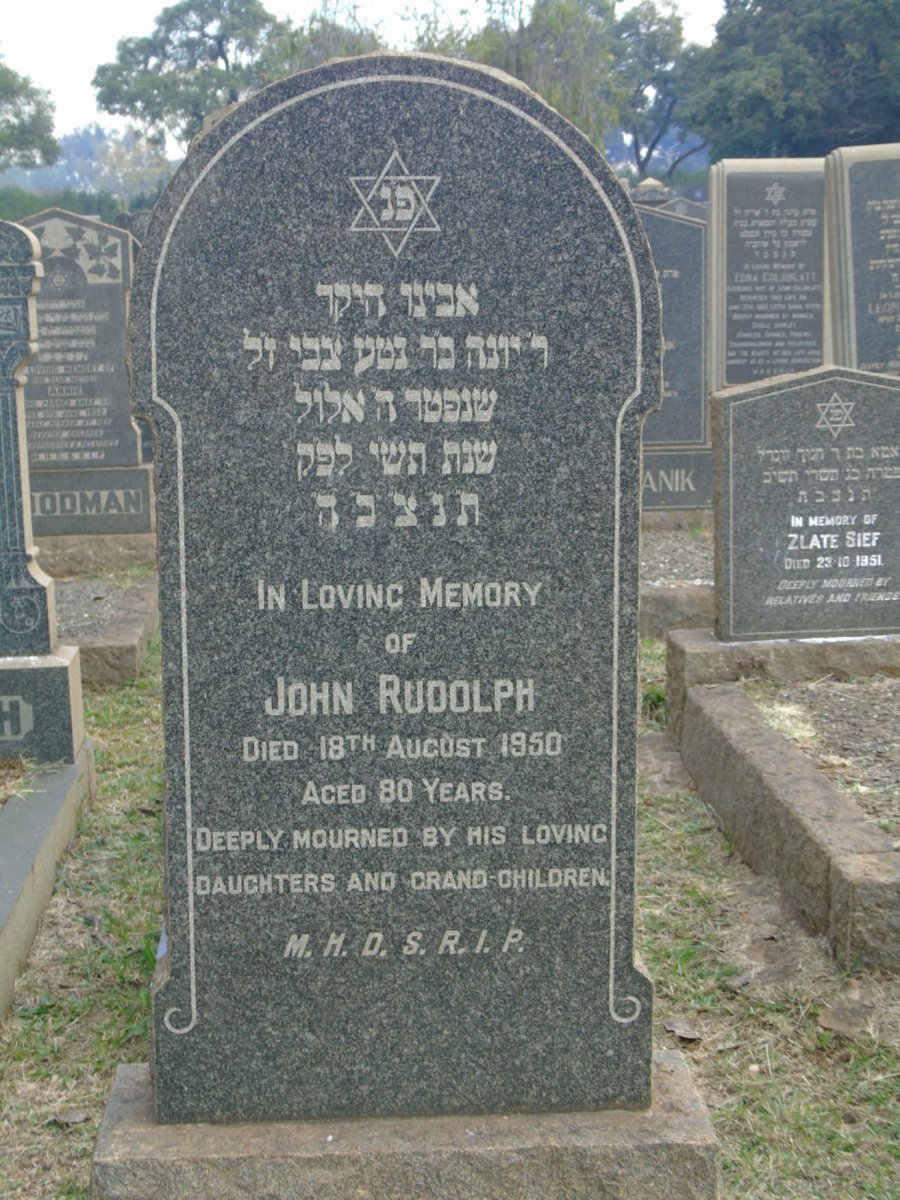 RUDOLPH John -1950