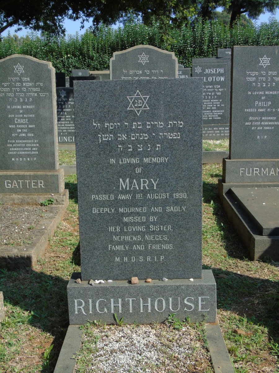 RIGHTHOUSE Mary -1990