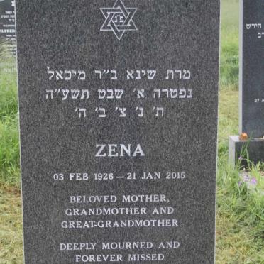 RUSHOVICH Zena 1926-2015