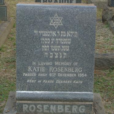 ROSENBERG Katie -1954