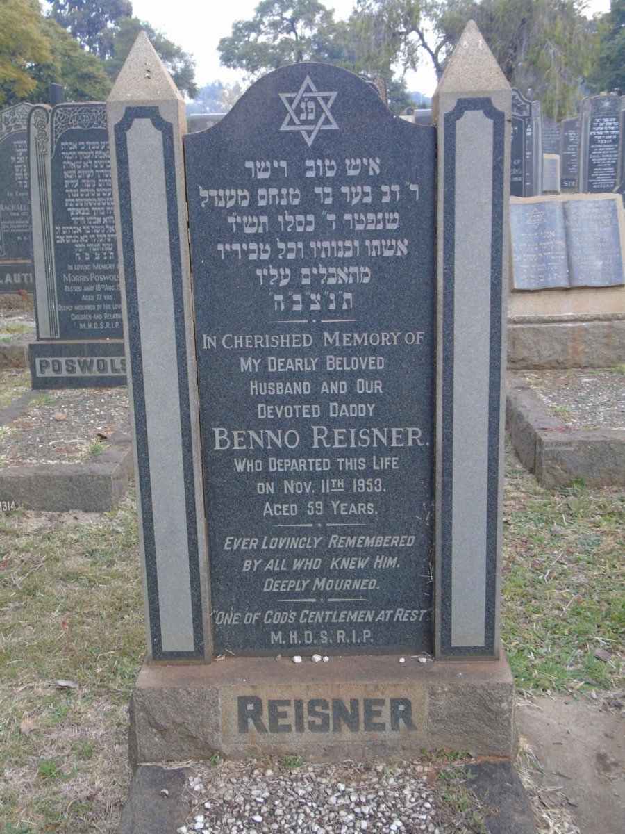 REISNER Benno -1953
