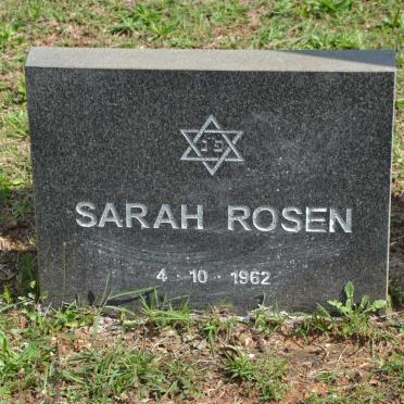 ROSEN Sarah -1962