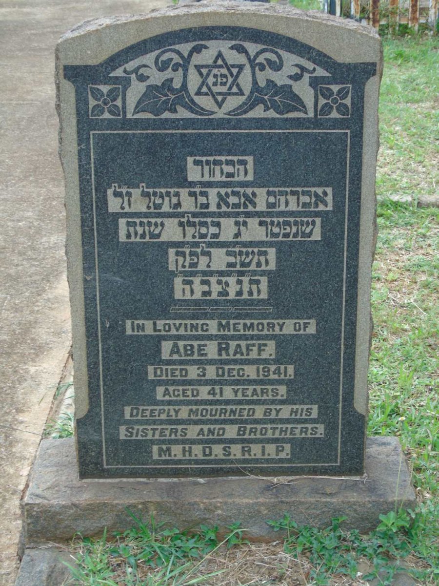 RAFF Abe -1941