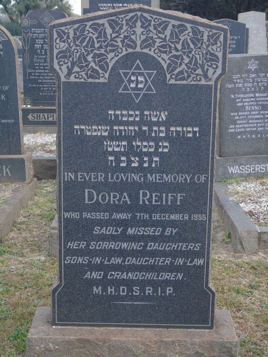 REIFF Dora -1955