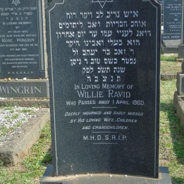RAVID Willie -1960