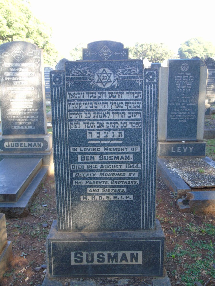 SUSMAN Ben -1944