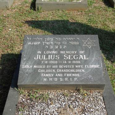 SEGAL Julius 1908-1990