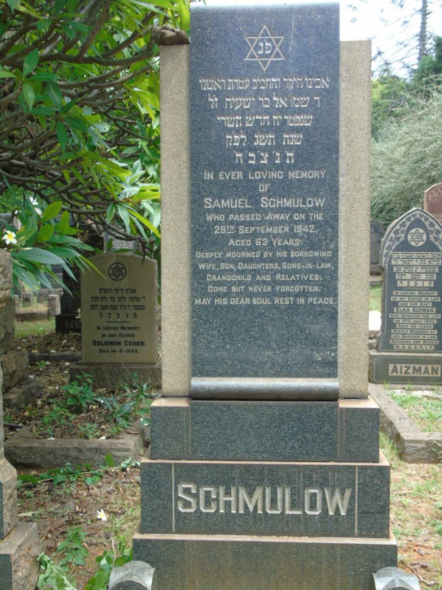 SCHMULOW Samuel -1942