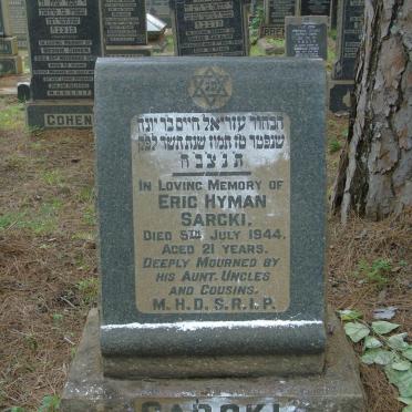 SARCKI Eric Hyman -1944