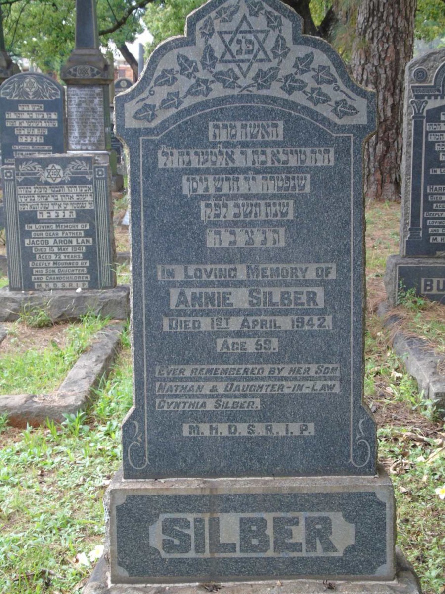 SILBER Annie -1942