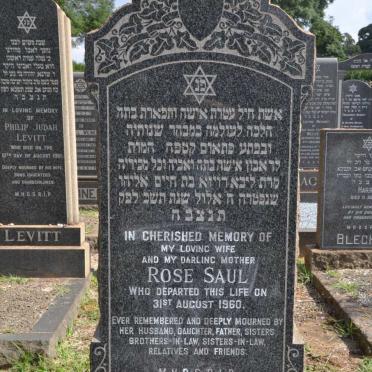 SAUL Rose -1960