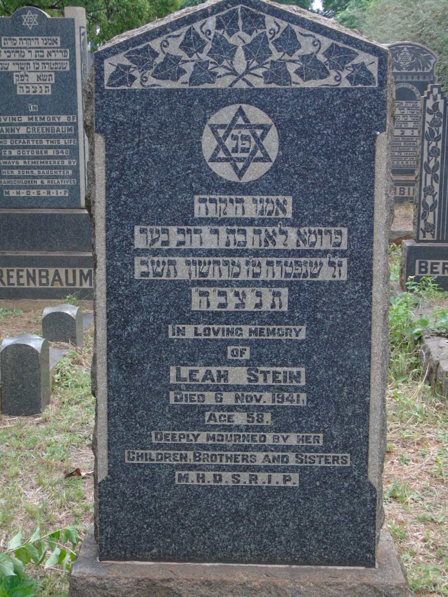STEIN Leah -1941