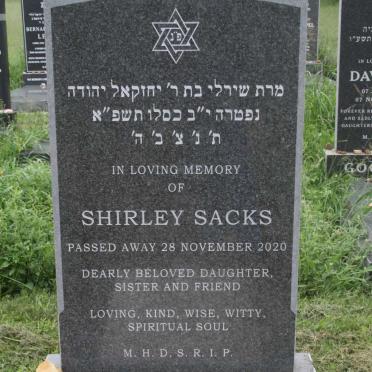 SACKS Shirley -2020