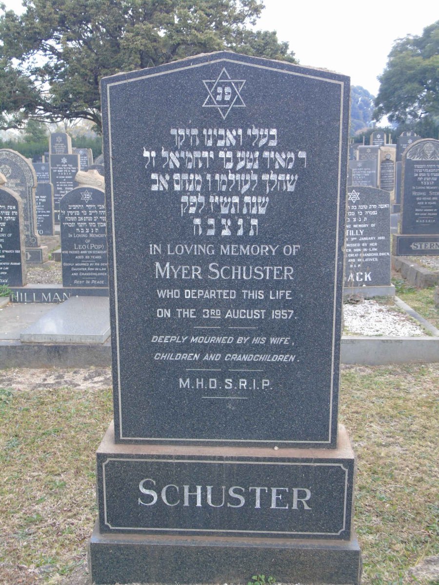 SCHUSTER Myer -1957