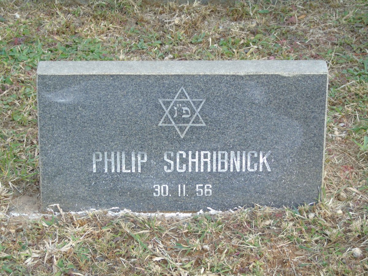 SCHRIBNICK Philip -1956