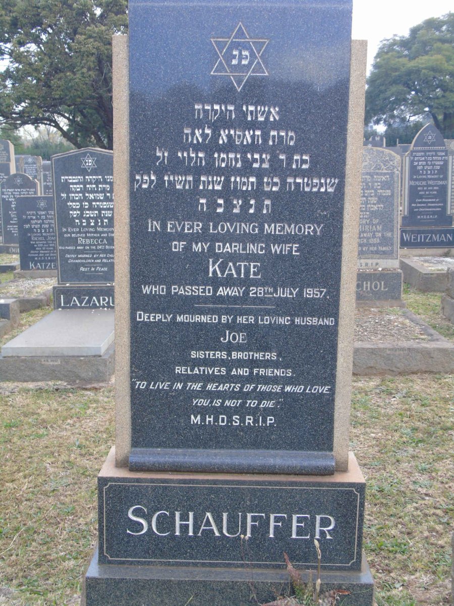 SCHAUFFER Kate