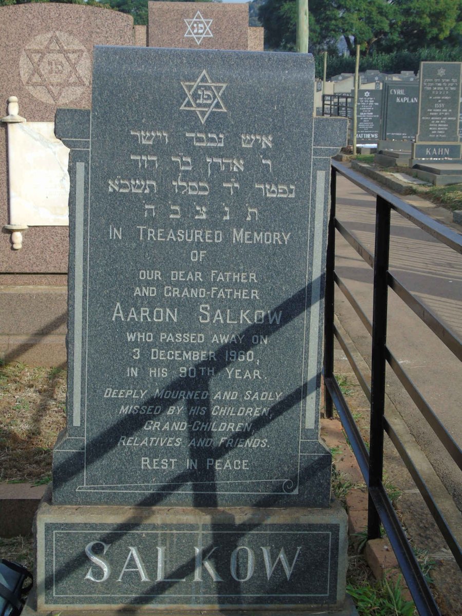 SALKOW Aaron -1960