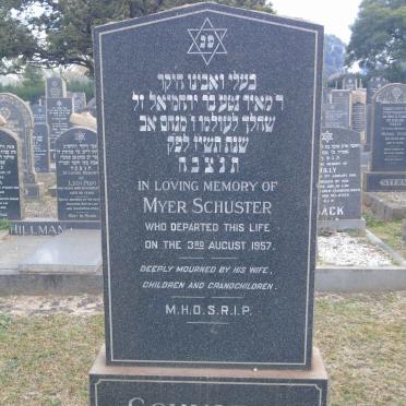 SCHUSTER Myer -1957