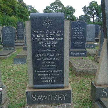 SAWITZKY Joseph -1959