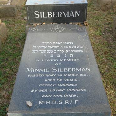SILBERMAN Minnie -1957
