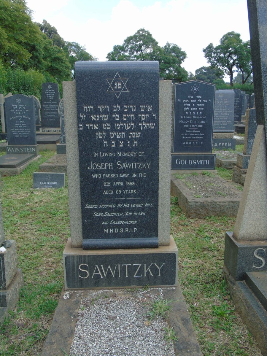SAWITZKY Joseph -1959