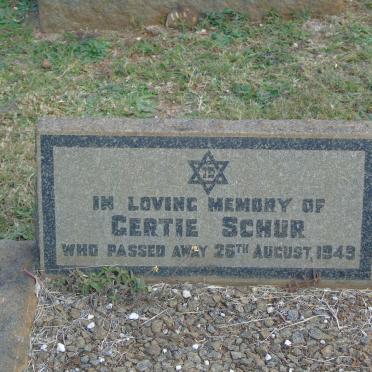SCHUR Gertie -1949
