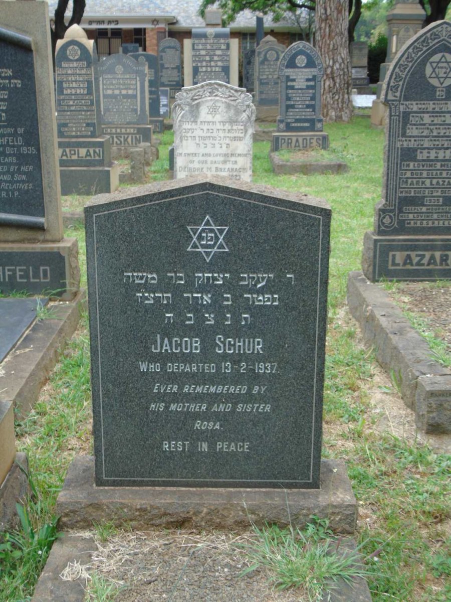 SCHUR Jacob-1937