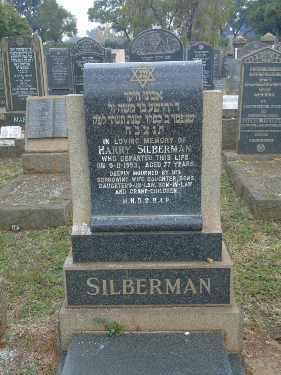 SILBERMAN Harry -1953