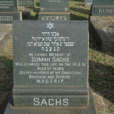 SACHS Somah -1951