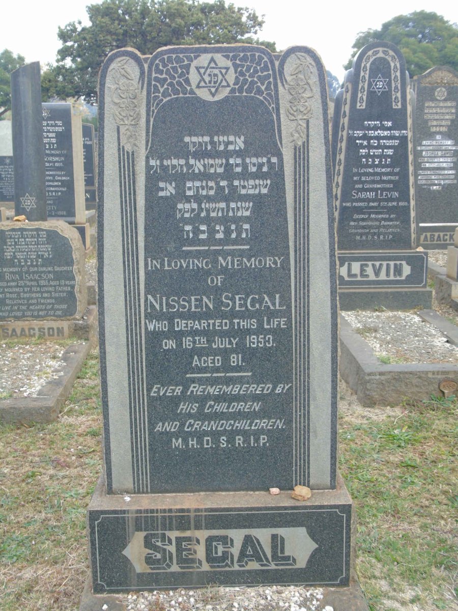 SEGAL Nissen -1953