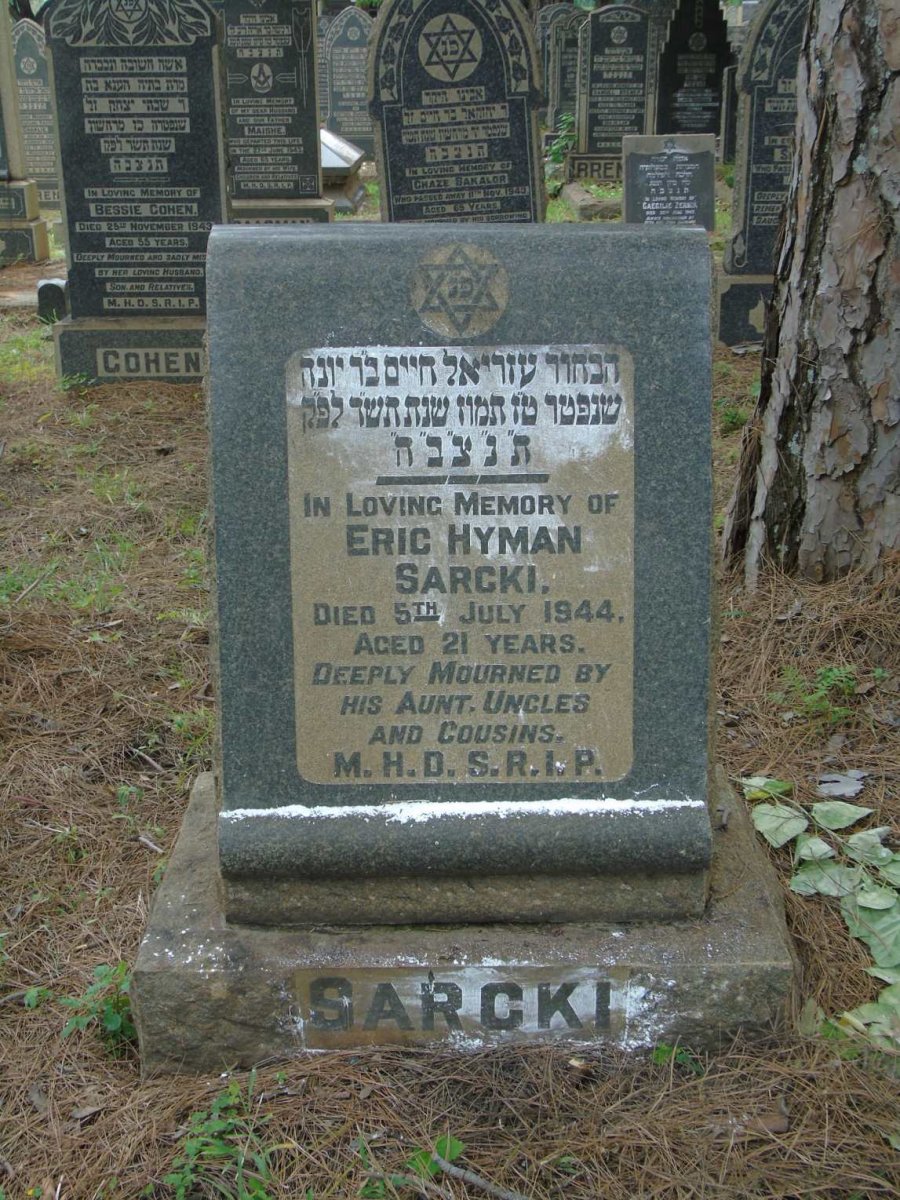 SARCKI Eric Hyman -1944